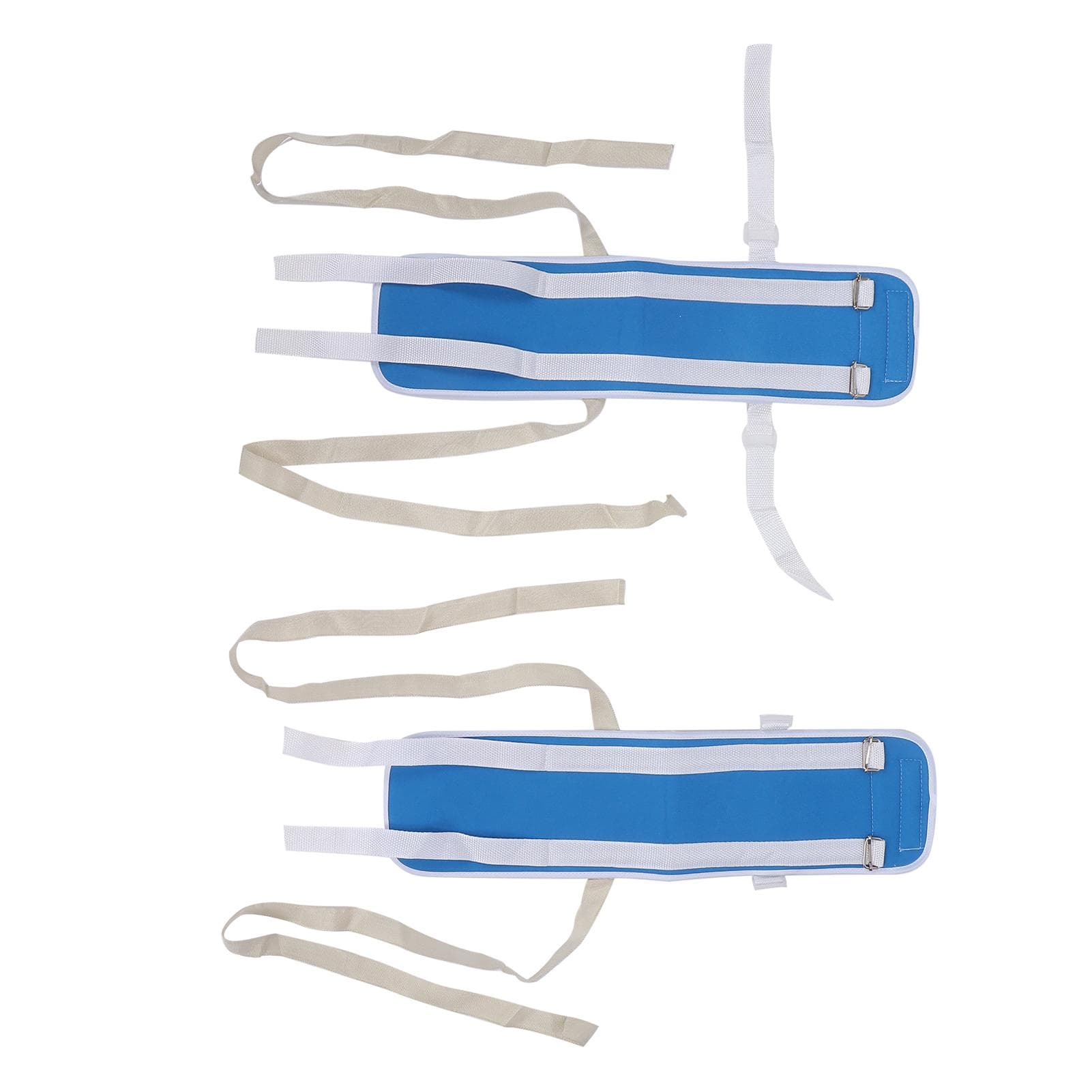 2Pcs Knee Restraining Strap Bed Belt AntiFall Safe Bed Restraints for Elderly Legs