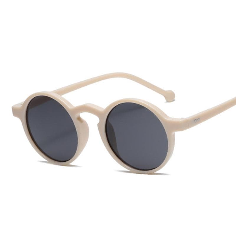 Retro Round Sunglasses Women Brand Designer Vintage Sun Glasses Female Black Outdoor Eyewear Fashion Ins Style Popular Glasses