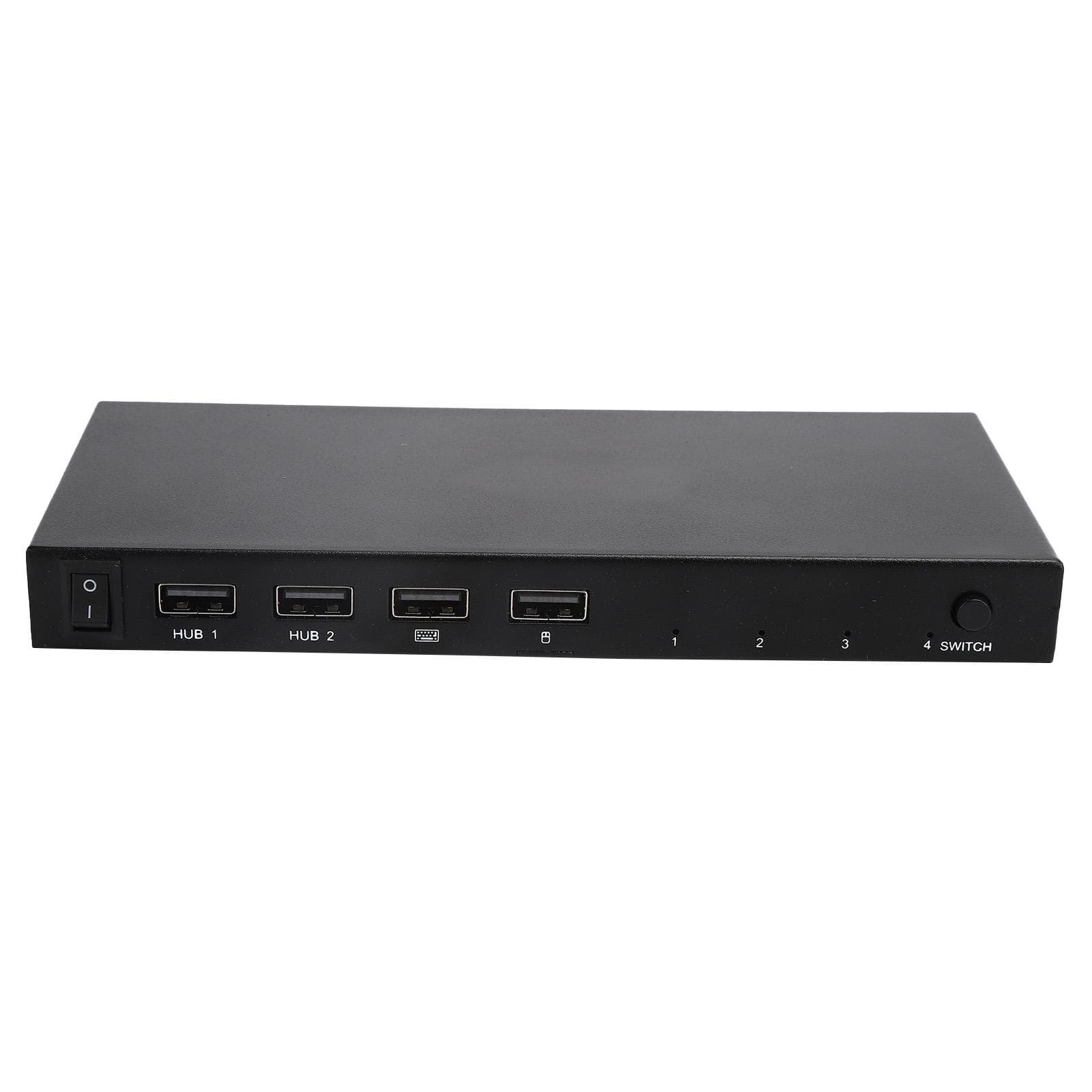 KVM Switch Screen Switcher 18Gbps 4in1out Shared Keyboard Mouse Control Host AMKVM401