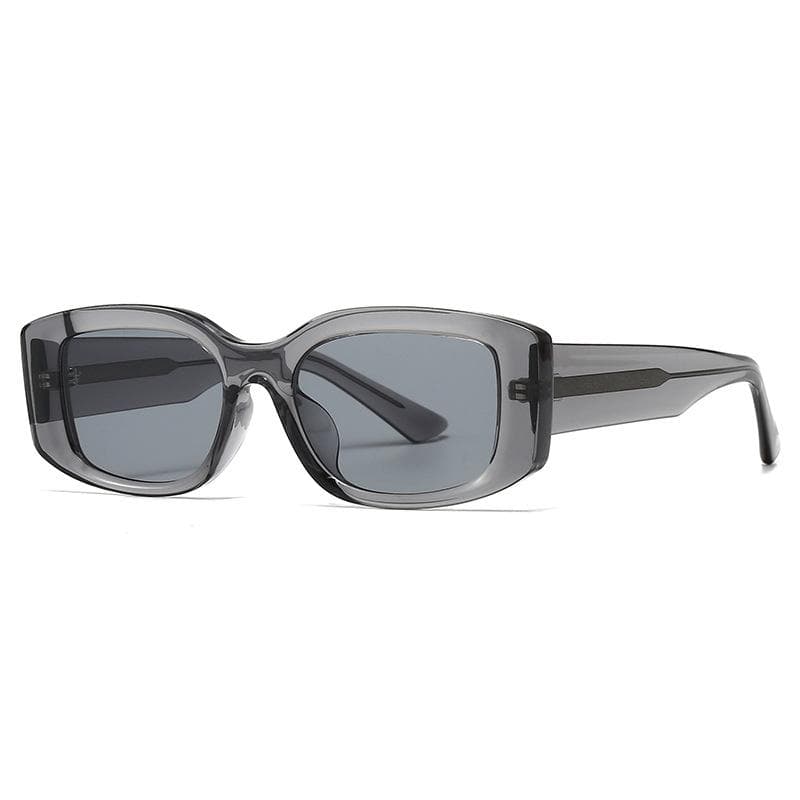Fashion Retro Small Rectangle Sunglasses Vintage Designer UV400 Protection Women Travel Eyewear Shade High Quality