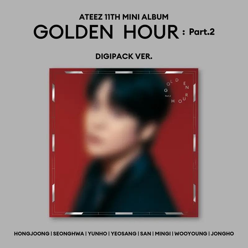 ATEEZ - [GOLDEN HOUR : PART.2] 11th EP Album DIGIPACK Jongho