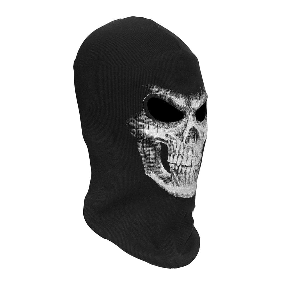 Halloween 3D Skeleton Mask Scary Skeleton Balaclava Ghost Cosplay Costume Halloween Party Full Face