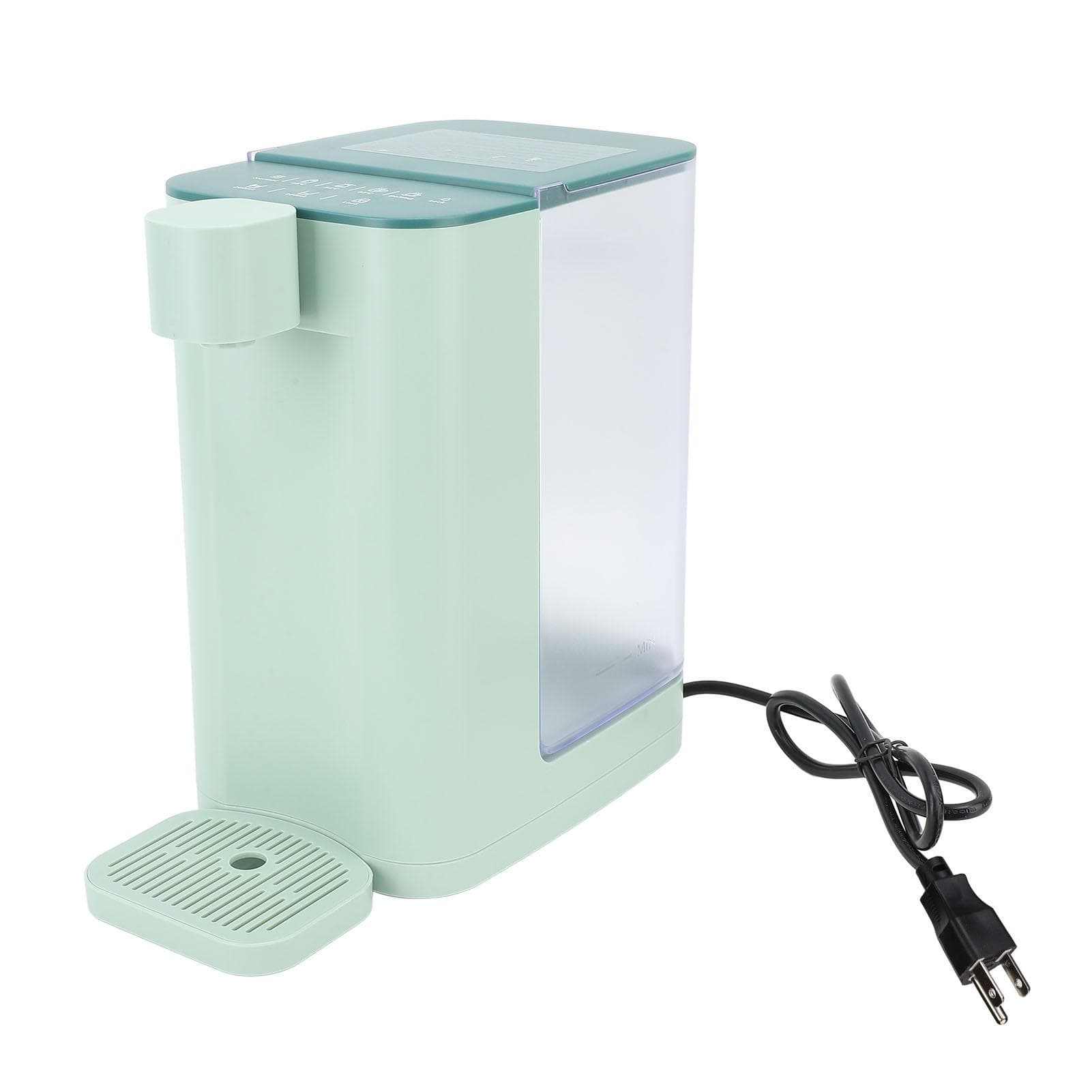 3s Instant Hot Water Dispenser Mini 5 Temperature 2 Dosage Settings 2.8L Child Lock Night Light L