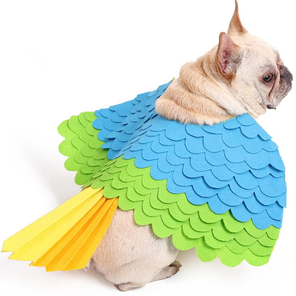 Pets Domestic Costume Pet Dog Cats Bird Shape Costumes Pet Bird Wing Felt Clothing Sniffing Pad for