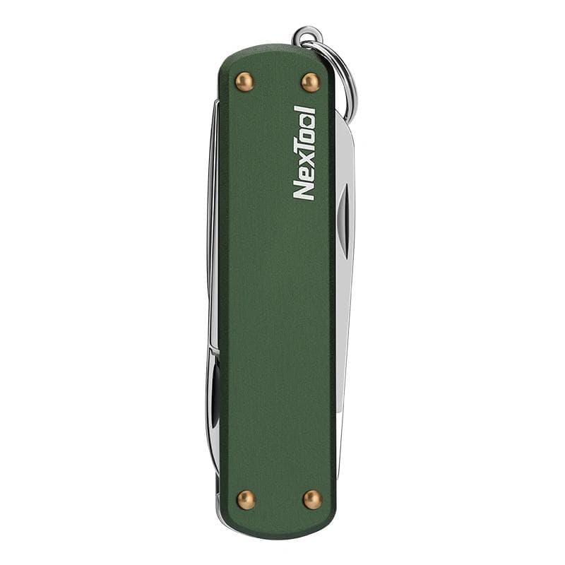 Xiaomi NexTool EDC Mini Knife Multitool Folding Scissors Screwdriver Pocket Knife Portable Outdoor Cutter Multipurpose Repair Tools green
