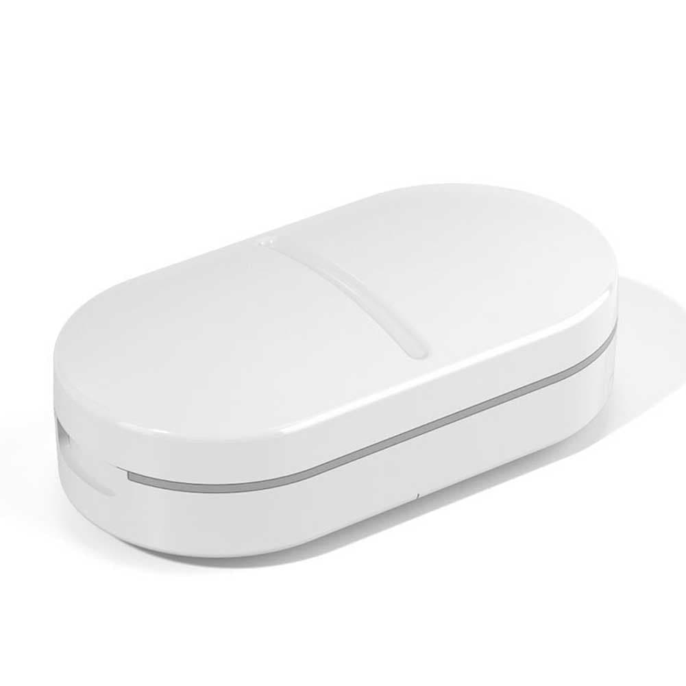 Portable Pill Cutter Splitter Divide Medicine Storage Tablet Splitters Cut Slicer Home Pill Cases Dispenser Pill Box white