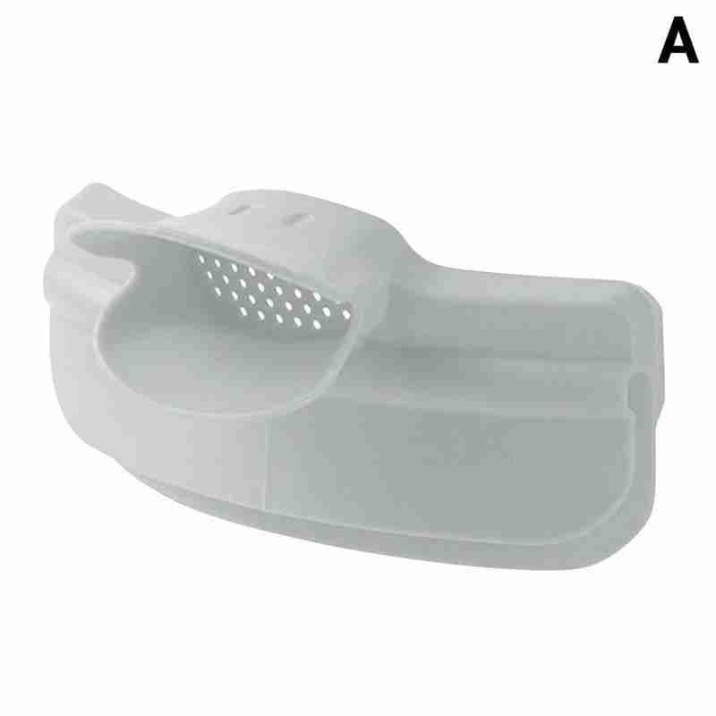 Silicone Anti-spill Duckbill Drain Pans Leak-proof Pot with Round Mouth Edge Liquid Deflector Funnel Soup Diversion Kitchen Tool gray