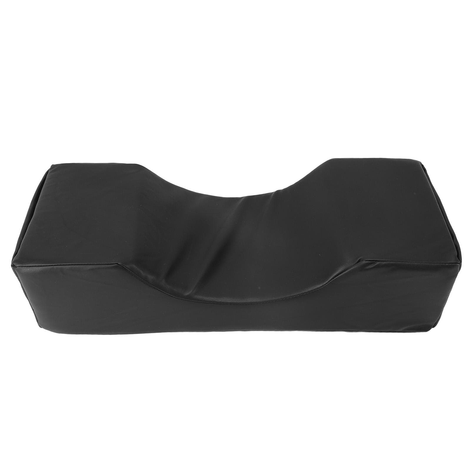 U Shaped Lash Extension Pillow with Side Pocket Memory Foam PU Leather Ergonomic Lash Neck Pillow