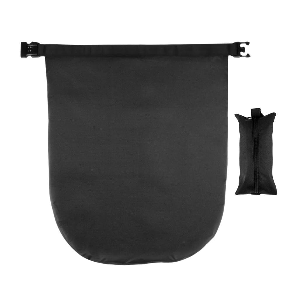 Motorcycle Helmet Bag, Foldable Waterproof Oxford Fabric Helmet Storage Bag with Combination Lock black