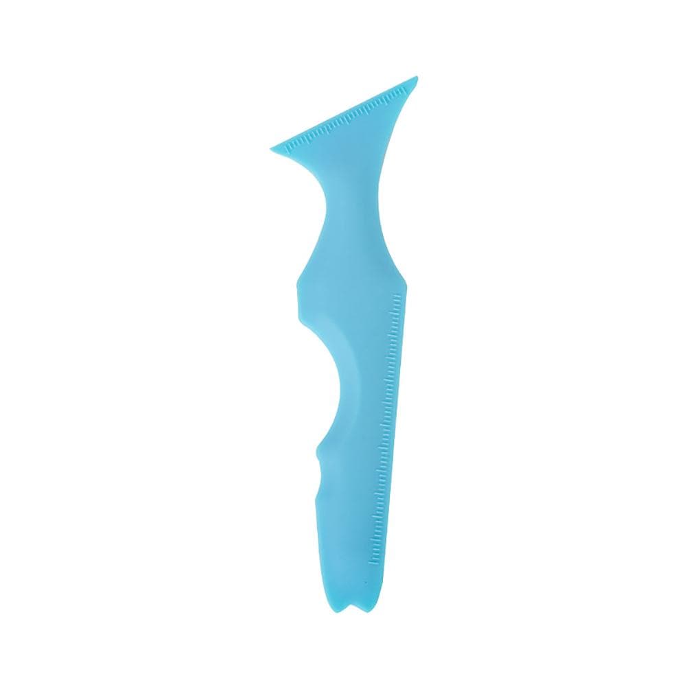 Eyeliner Ruler Eye Makeup Stencils Eyeliner Stencil Template Shaping Tools Eyelash Lipstick Beauty Rulers blue