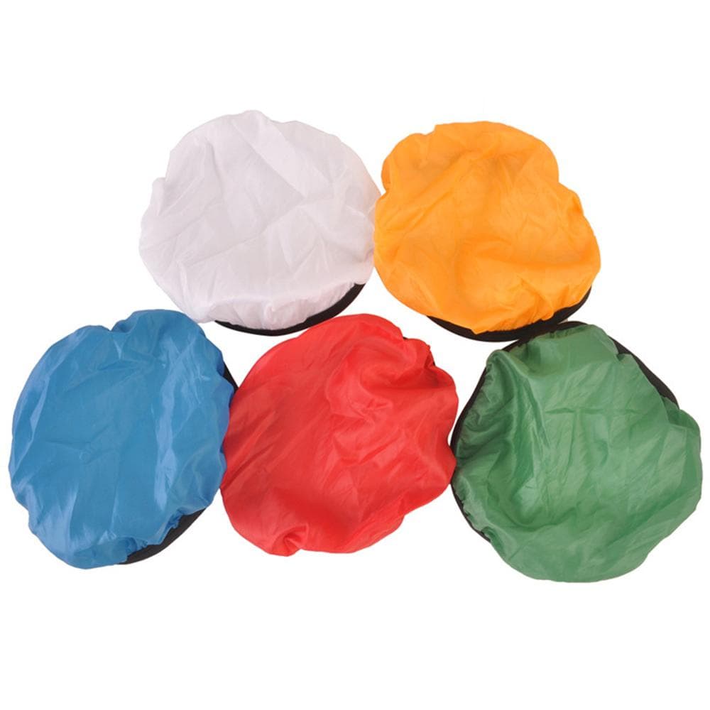 5Pcs Photography Light Shade Cloth Soft Diffuser Cover Blue/Red/Green/White/Yellow for 45 degrees /55 degrees multicolour
