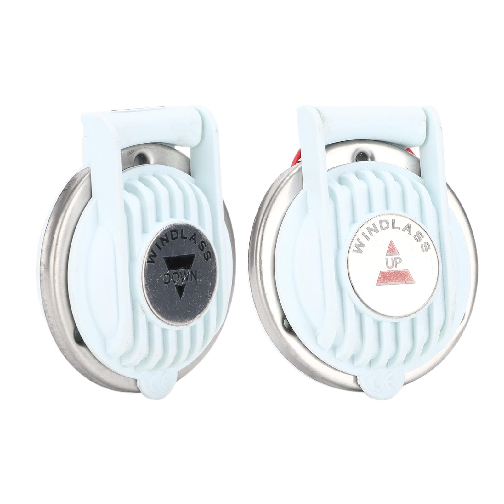 2pcs Windlass Foot Switch Up and Down White Hands Free Universal for Marine Boat Ship Anchor DC