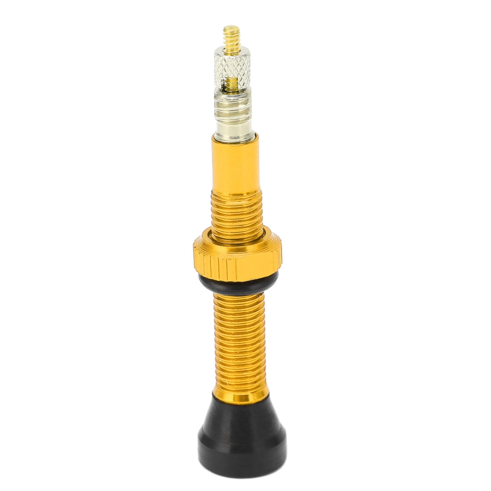 Tubeless Valve Stems Anodized Aluminum Alloy Vacuum Extension 40MM for Presta Valve for Road Bikes
