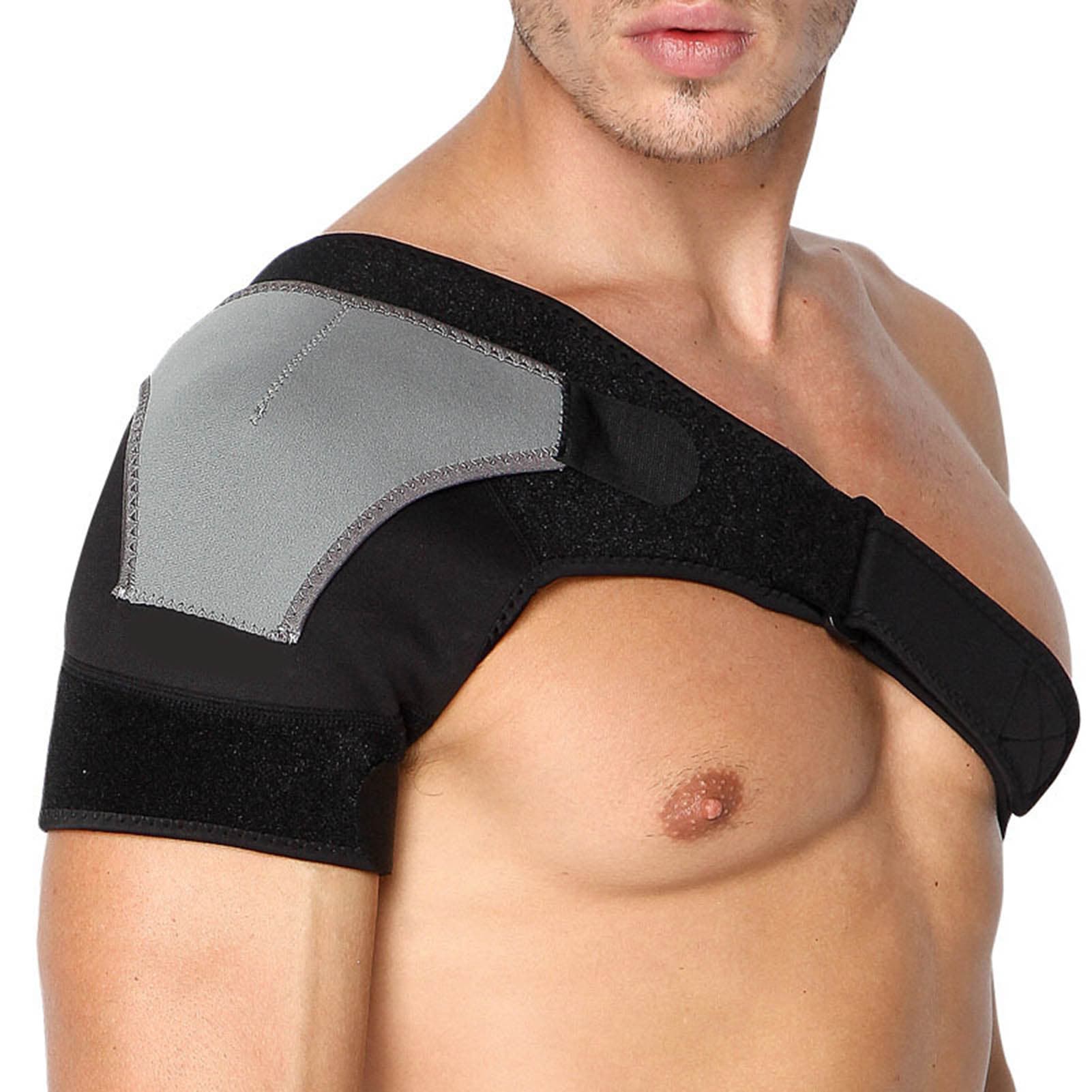 Shoulder Brace Lightweight Adjustable Single Shoulder Support Brace for Muscle Injury Joint