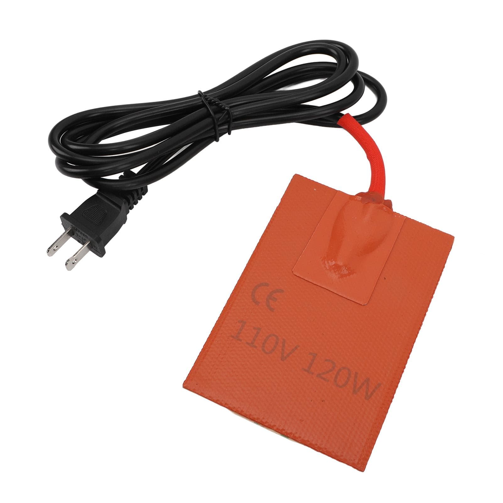 Silicone Rubber Heating Pad Efficient Electric Blanket Flexible Mat with Wire and Plug for