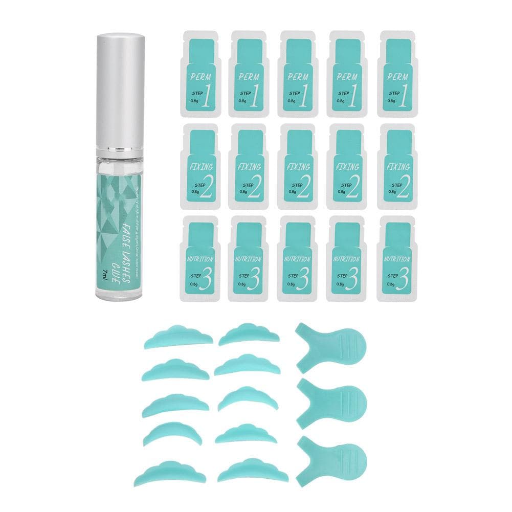 Eyelashes Perming Kit Reusable Eyelash Silicone Patch Curling Set Eyelash Lifting Tool