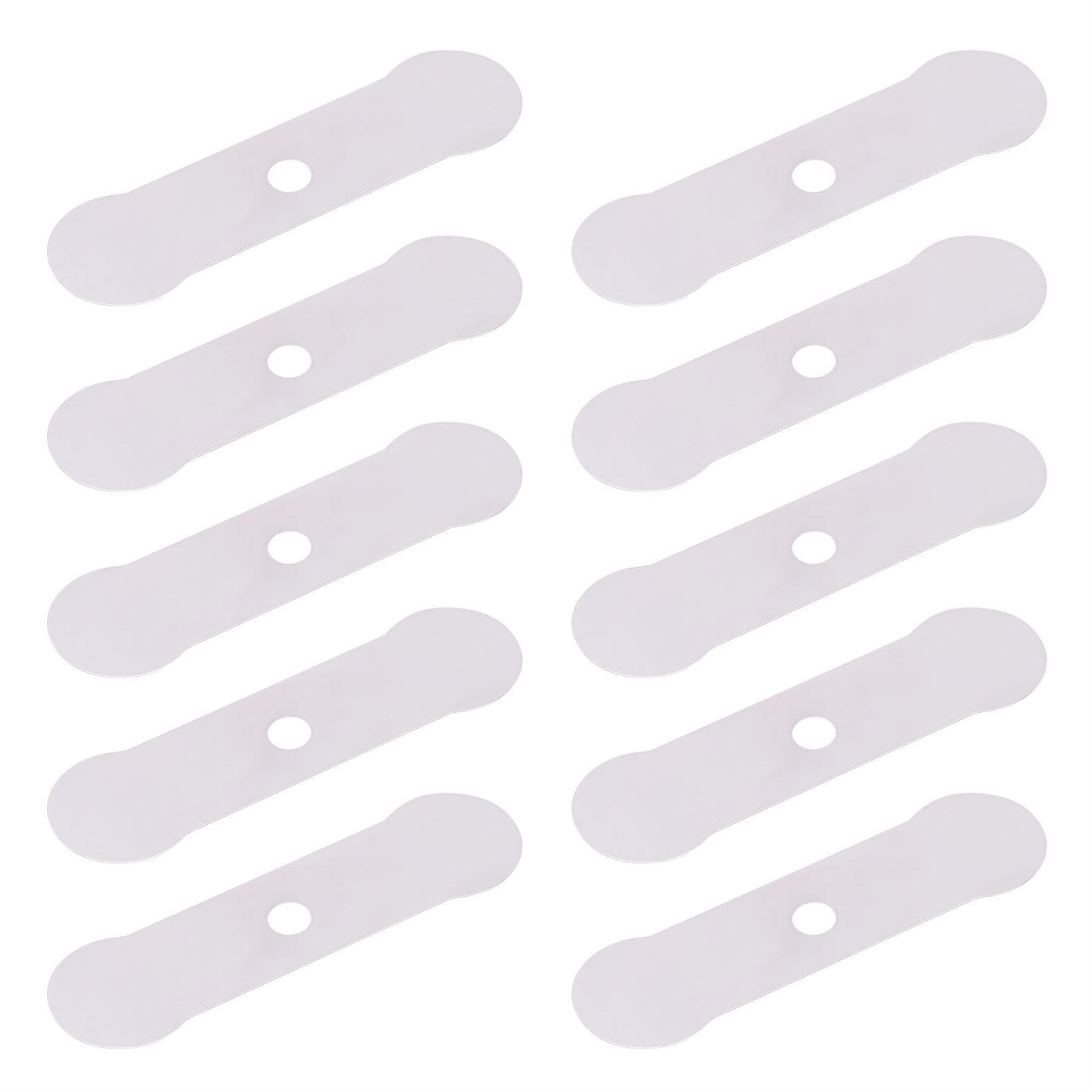 10Pcs Valve Plate Air Compressor Silent OilFree Machine Aluminum Accessories Replacement(Long Valve