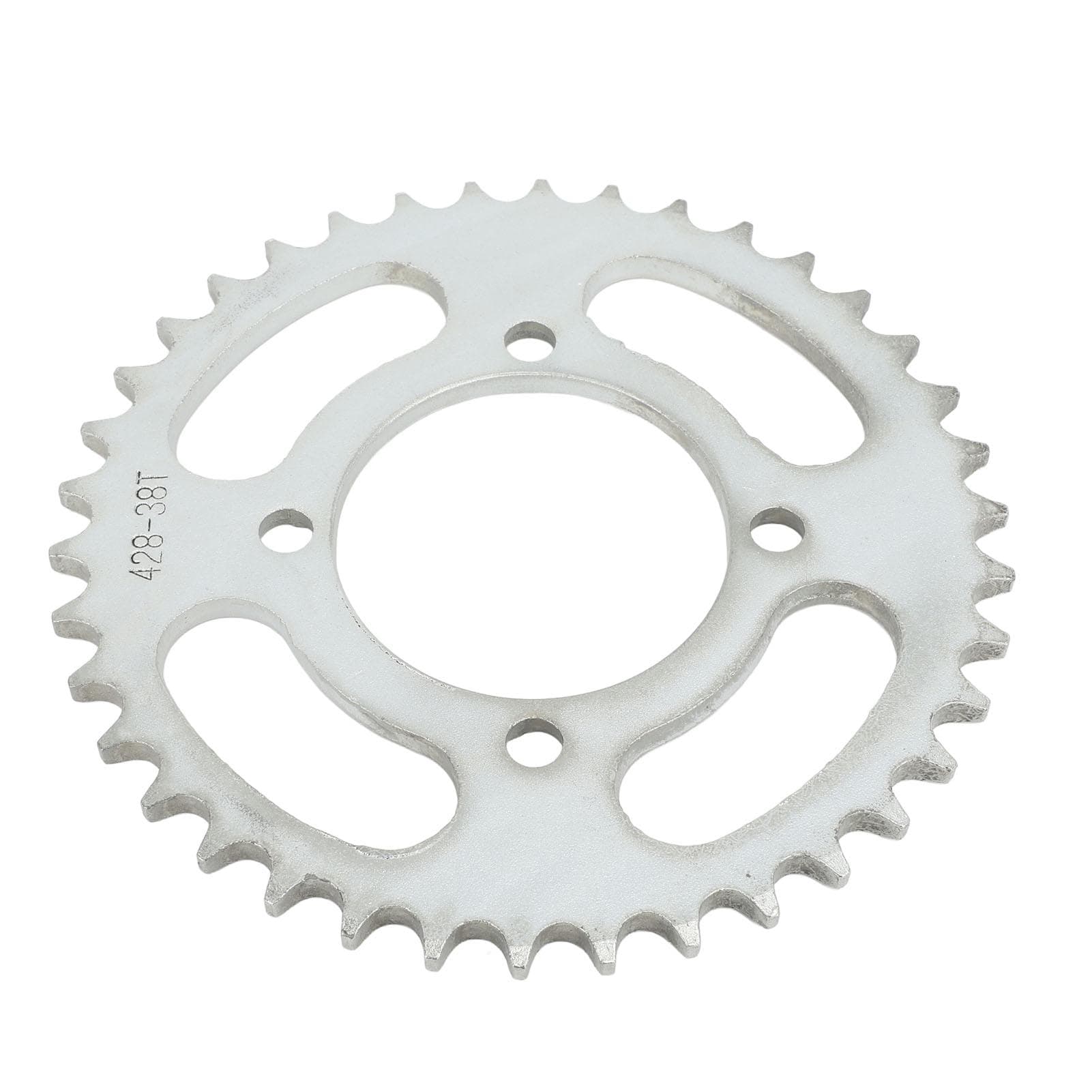428 Chain 38 Tooth Rear Sprocket Steel Rear Drive Sprocket for Off Road Bikes and Motorcycles
