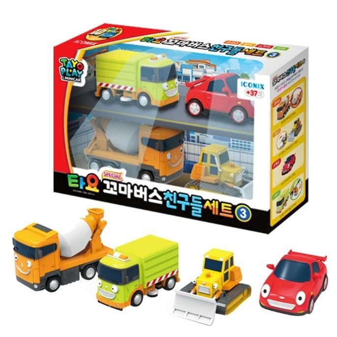 [Tayo] Special Little Bus Friends Double Set / Friends Set (Select from 16 types), Korean toys Friends Set 3
