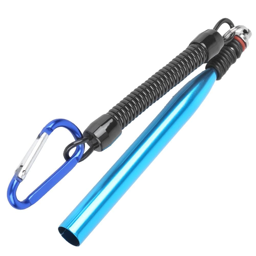 Aluminium Alloy Wacky Rig Tool Blood Worm Soft Bait Binding Ring with O Rubber Ringblue