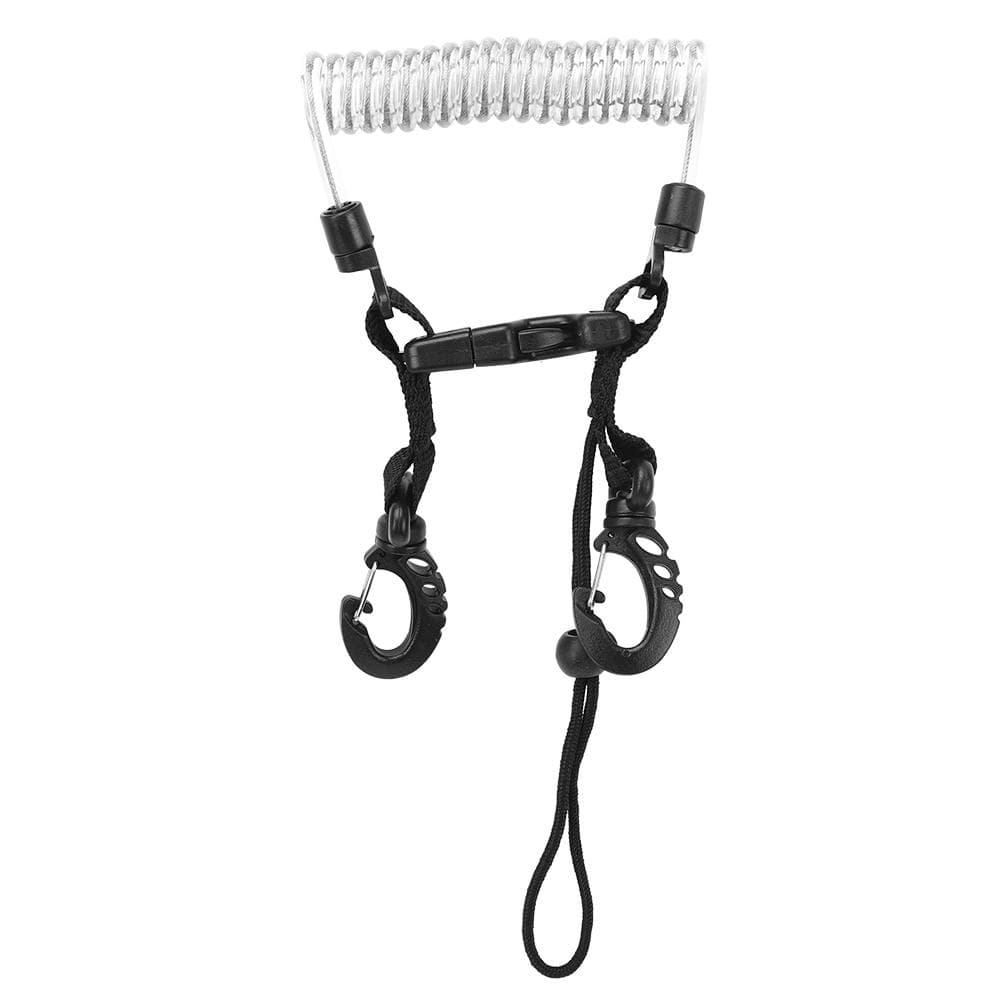 Steel Wire Camera Diving Shell Waterproof Case Safe Quick Release Connection Hanging Buckle Spring