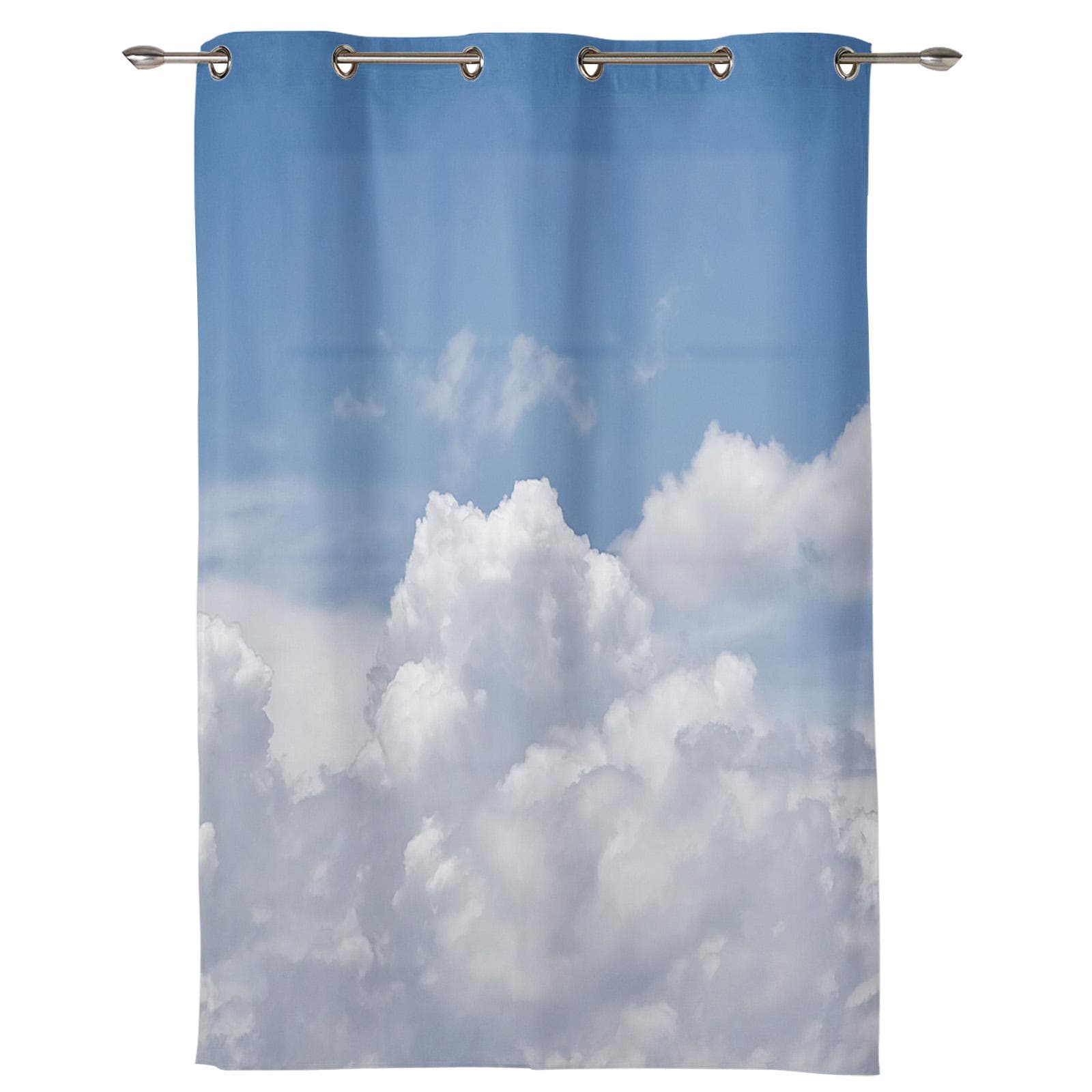 Cartoon Cute Raccoon Curtains for Bedroom Living Room Window Curtain Treatments Blinds Kitchen Home Decor Drapes 135W x 60H(cm) x1