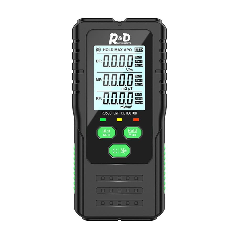 3in1 Multifunctional Electric Field Magnetic Field RF  Detector Handheld Electromagnetic multicolour