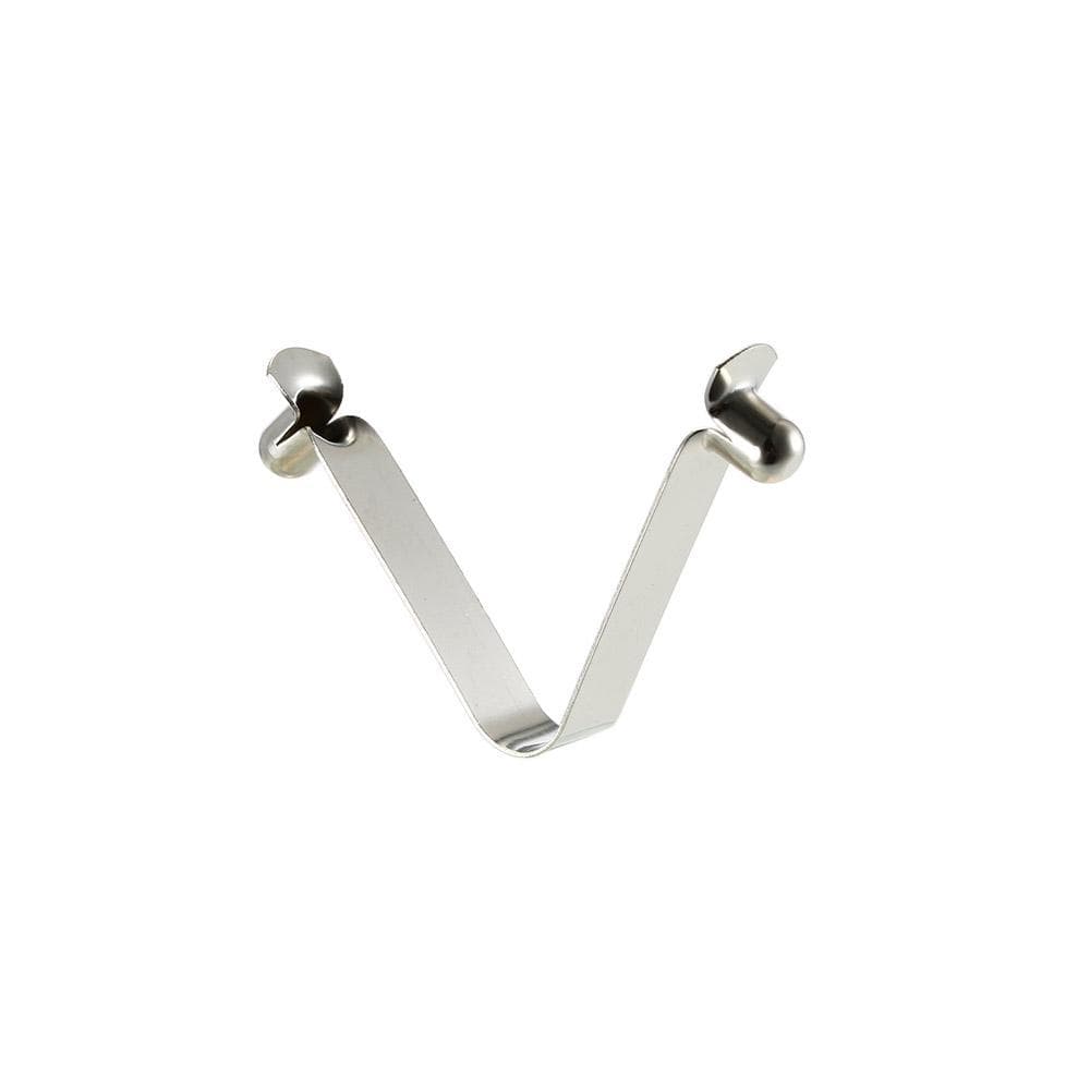 6pcs Kayak Paddle Spring Clips Tent Pole Clips Push Button Spring Snap Clip Locking Tube Pin 6mm double pin