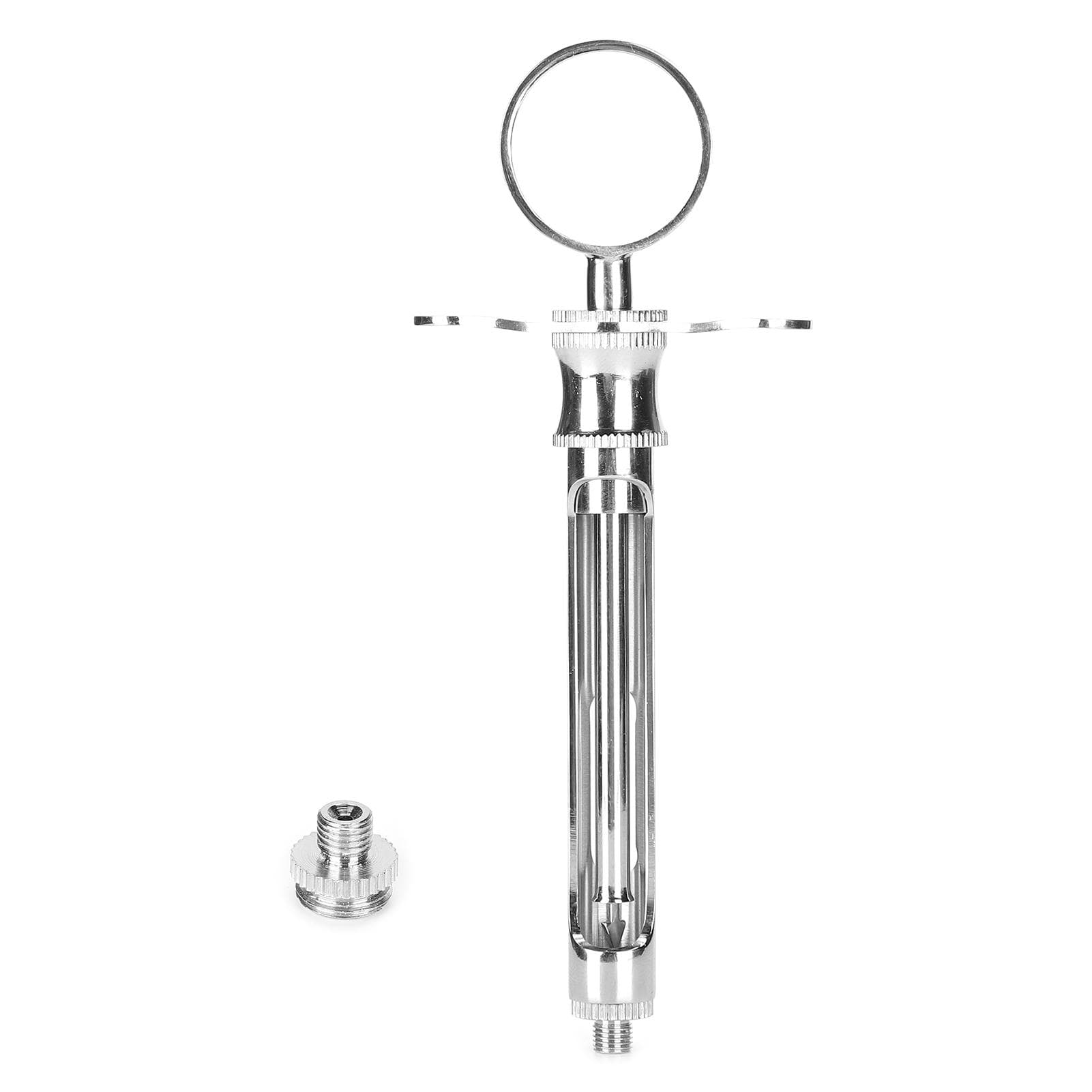 Dental Anesthetic Syringe SelfAspirating Stainless Steel Reusable Dental Syringe Accessory