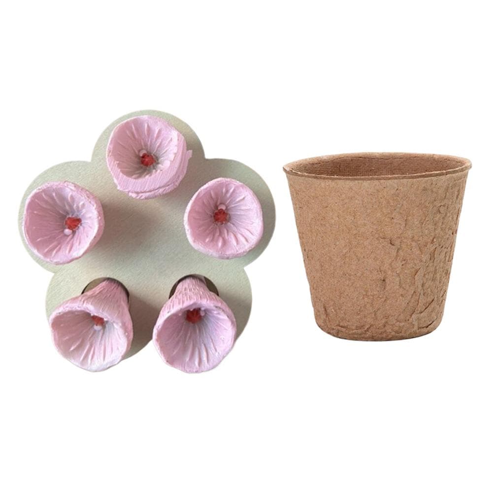 Bees Insect Drinking Cup Bee Drinking Fountain Cup Flower Shape Pollinator Drinking Cup with Nursery Cup & Holder for Beekeeping pink