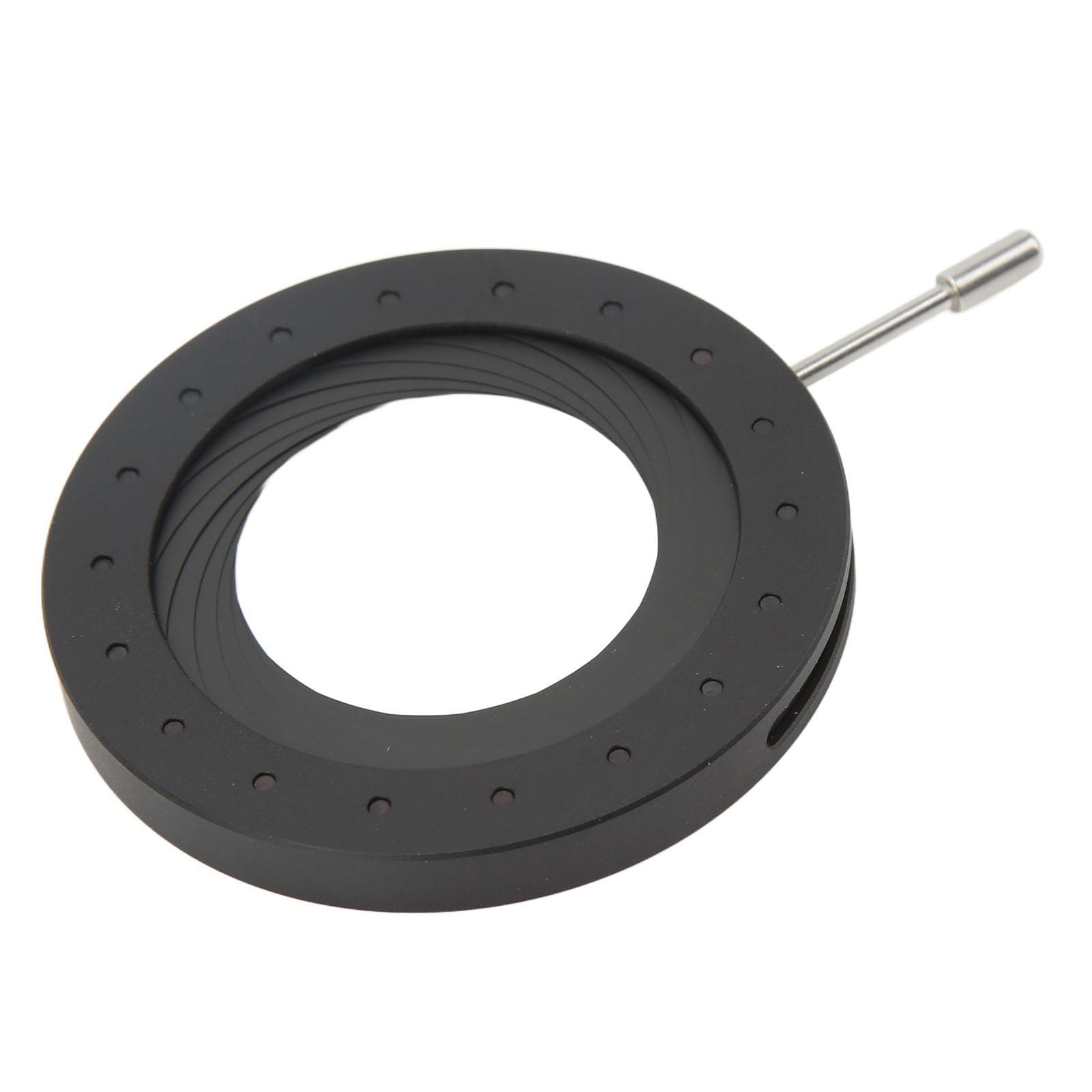 18 Blades Aperture Diaphragm Robust Stable Simple Operation Compact Metal Adjusting Inner Diameter