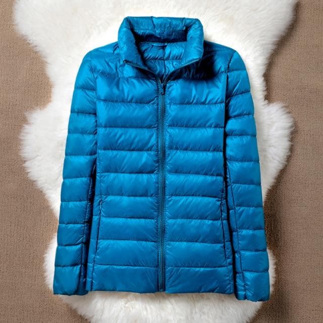Down Jacket Women Coat Autumn Winter Jackets for Warm Quilted Parka Ladies and Light  Female Ultralight Hooded XXL