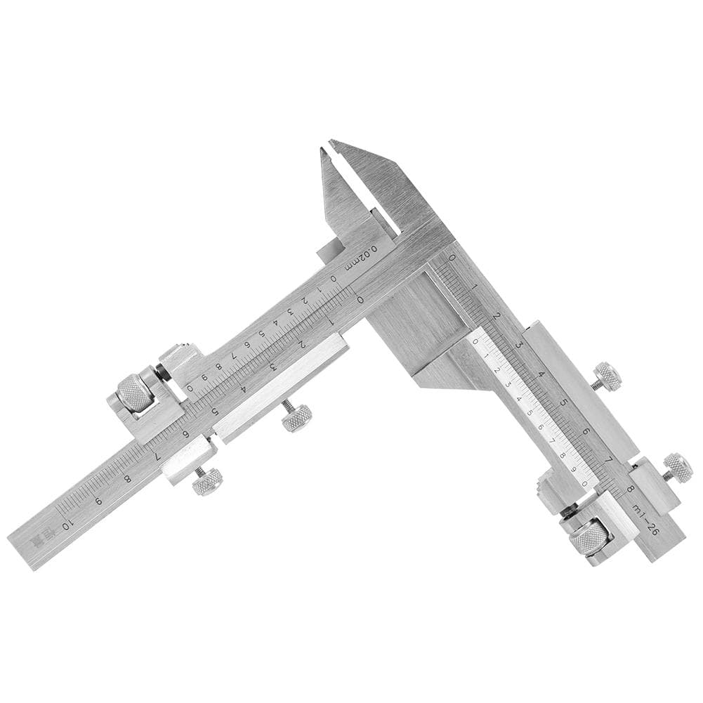 M126 Stainless Steel Gear Tooth Vernier Caliper Thickness Gauge Measuring Tools