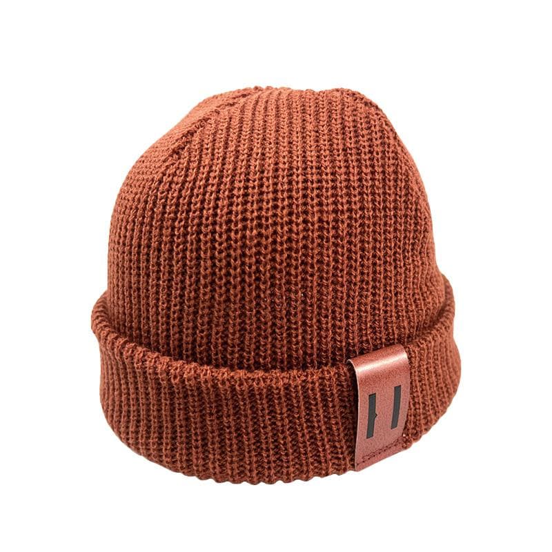 Knit Baby Hat Winter Spring Kids Beanie Cap for Girls Boys Infant Accessories Children Hats Elastic 1-4Y YSX S(1-4Y) coffee