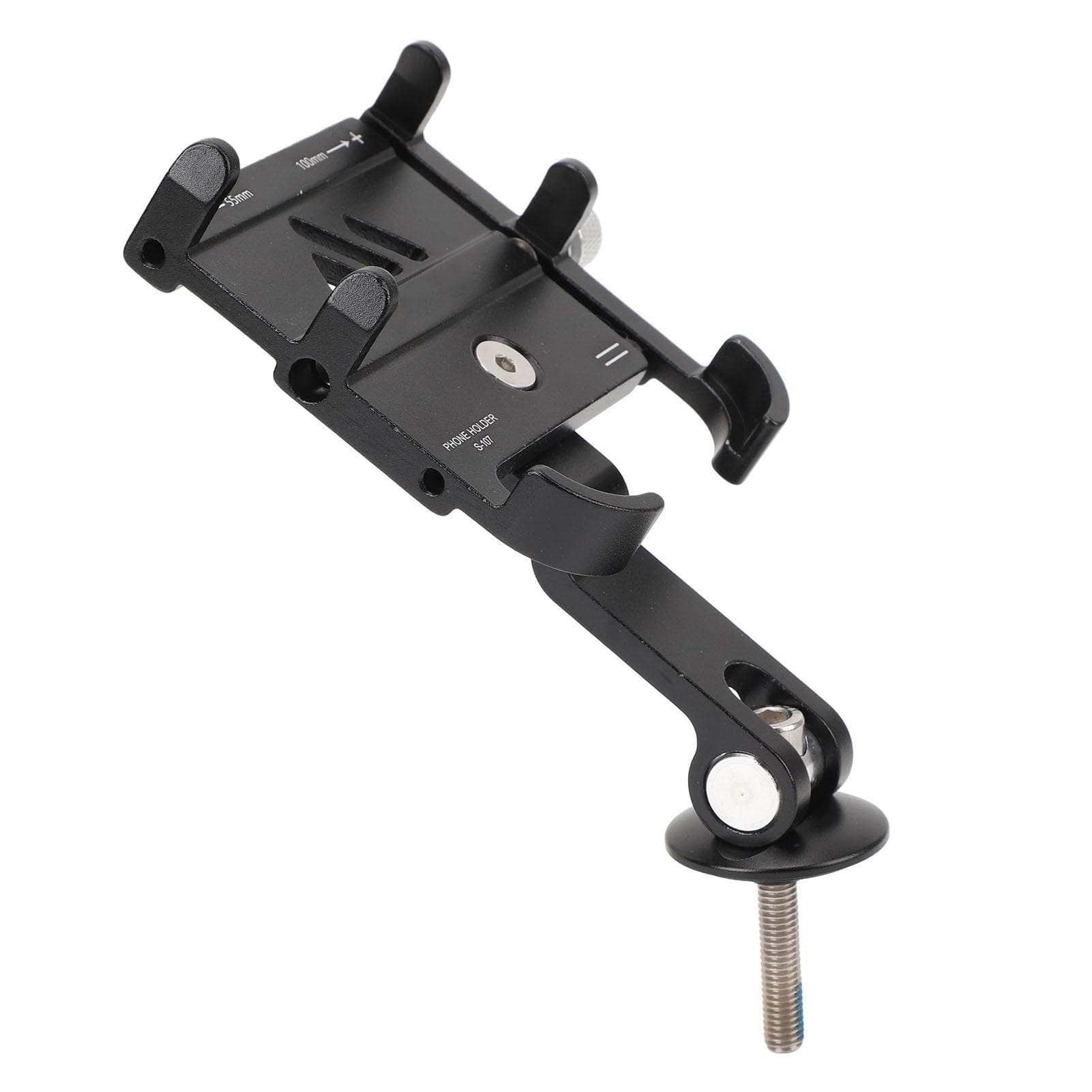 Bike Stem Phone Holder Aluminum Alloy Adjustable Cycling Road Mountain Bike Phone Headset Mount for