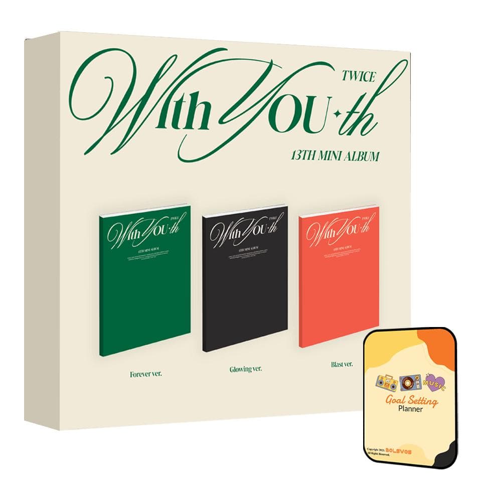 [PRE-ORDER] TWICE 13th Mini Album - With YOU-th Random  ver.