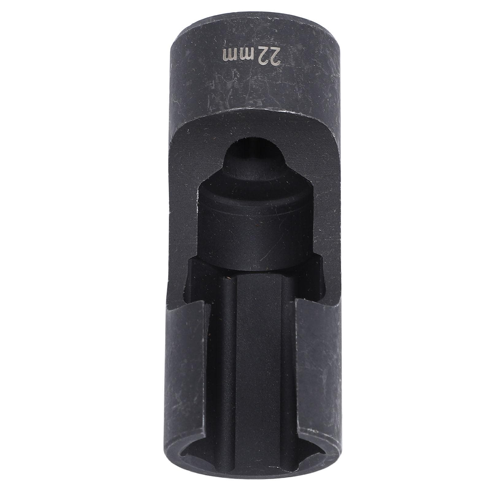 Fuel Line Socket 12in Drive Chrome Vanadium Steel Efficient Removal for Fasteners On Injector 22mm
