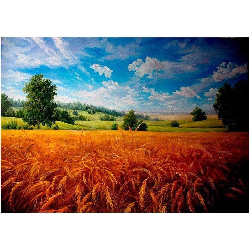 5D DIY Diamond Painting Scenery Series Full Round Diamond Embroidered Cross Stitch 20X30CM