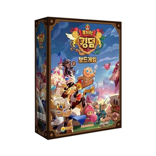 Gemblo Cookie Run Kingdom board game, mixed colors