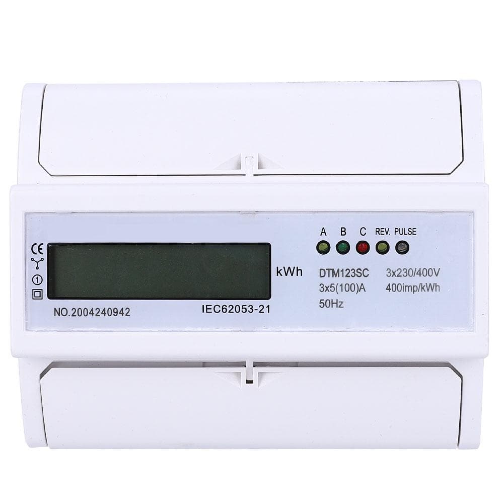 230400V 5100A Energy Consumption Digital Electric Power Meter 3 Phase KWh Meter with LCD