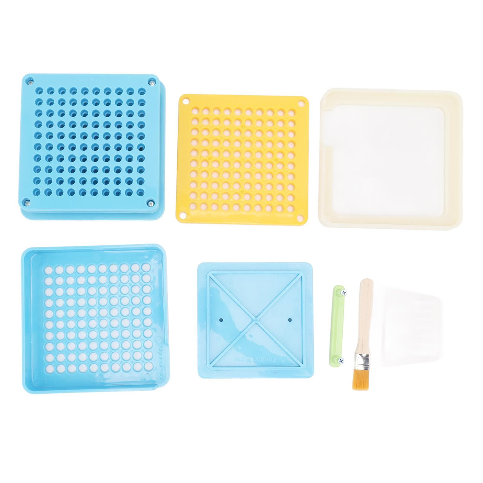 Medicine Capsule Filling Tray 100 Hole Capsule Filling Machine Capsule Filling Tool Manual Capsule