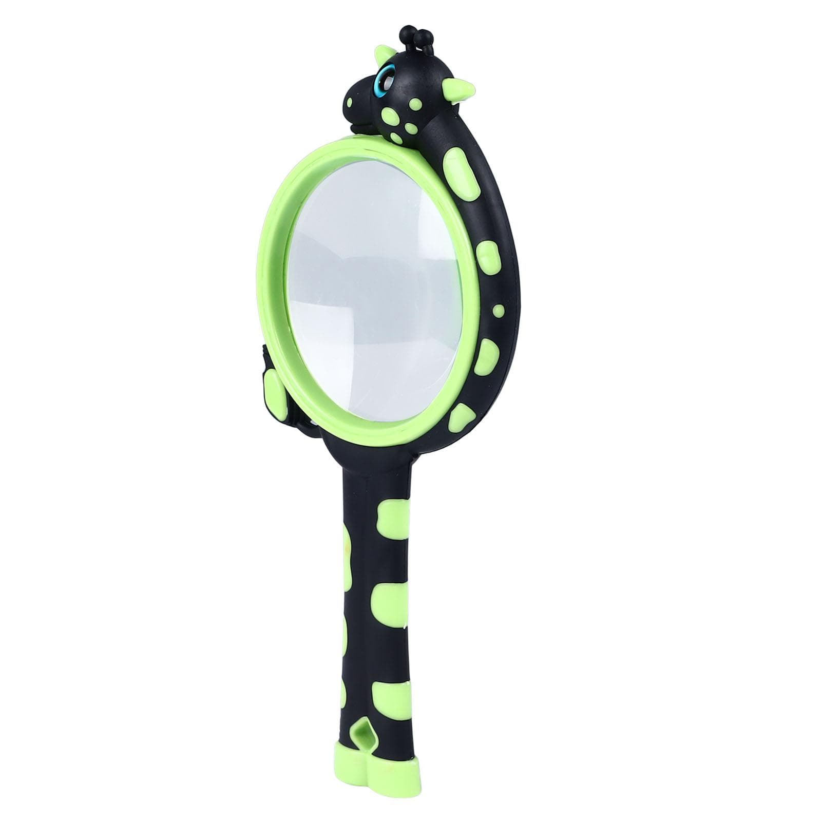 Kids Magnifier Viewer 10X Science Magnifying Glass Giraffe Shaped Kindergarten Primary School