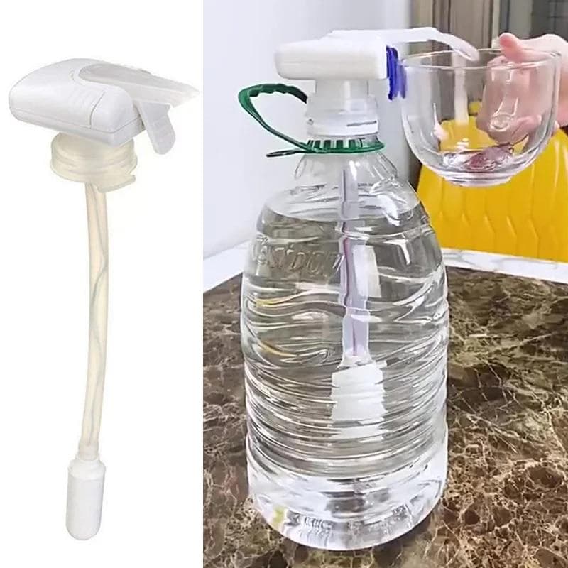 Drinking Straw Suction Pump Automatic Beverage Straw Beverage Dispenser Magic Tap Spill Proof Water Pump Diy Dispenser white