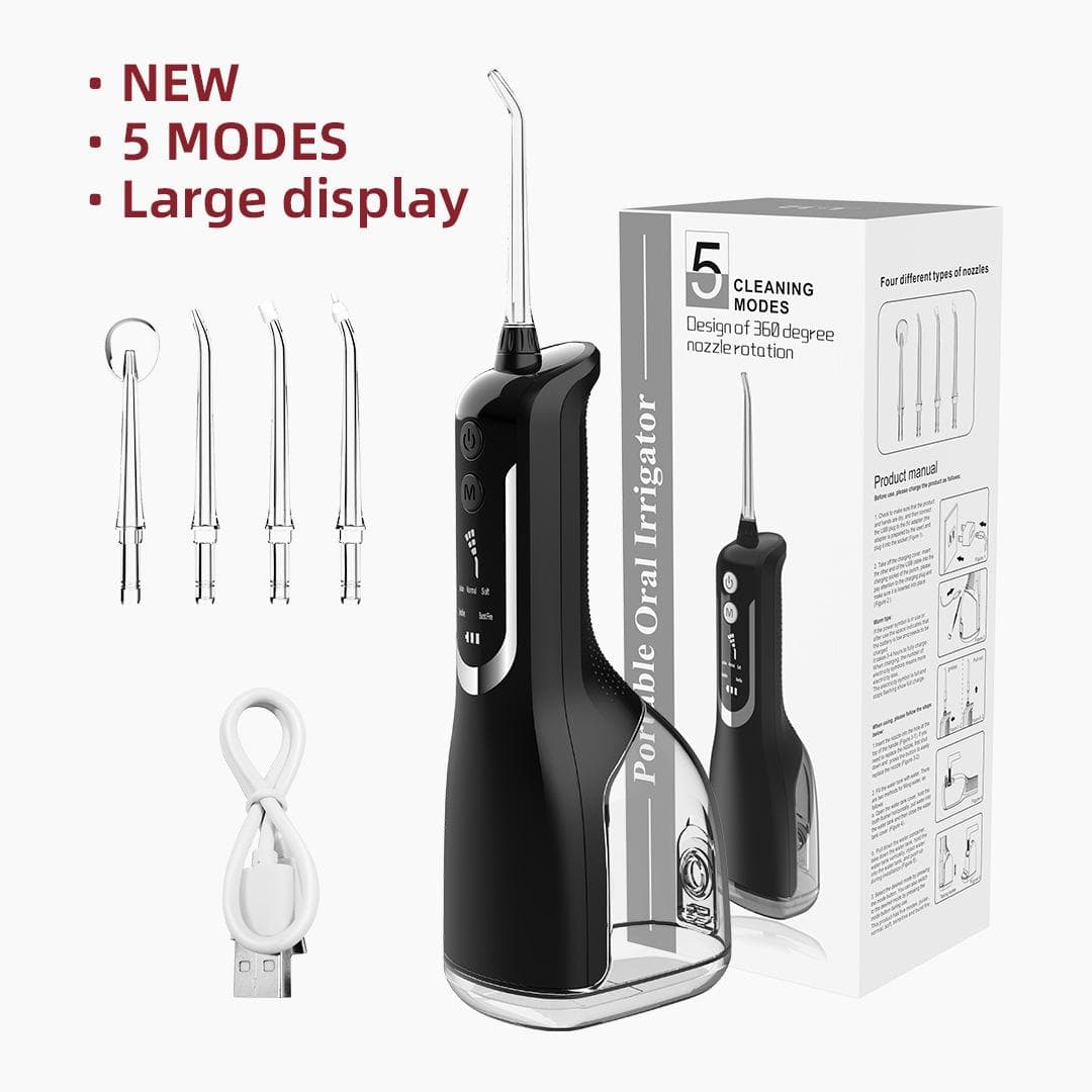 Household Dental Cleaner Electric Water Floss Tooth Cleaning Portable Dental Flusher Smart Dental Beauty Instrument Oral Cleaner