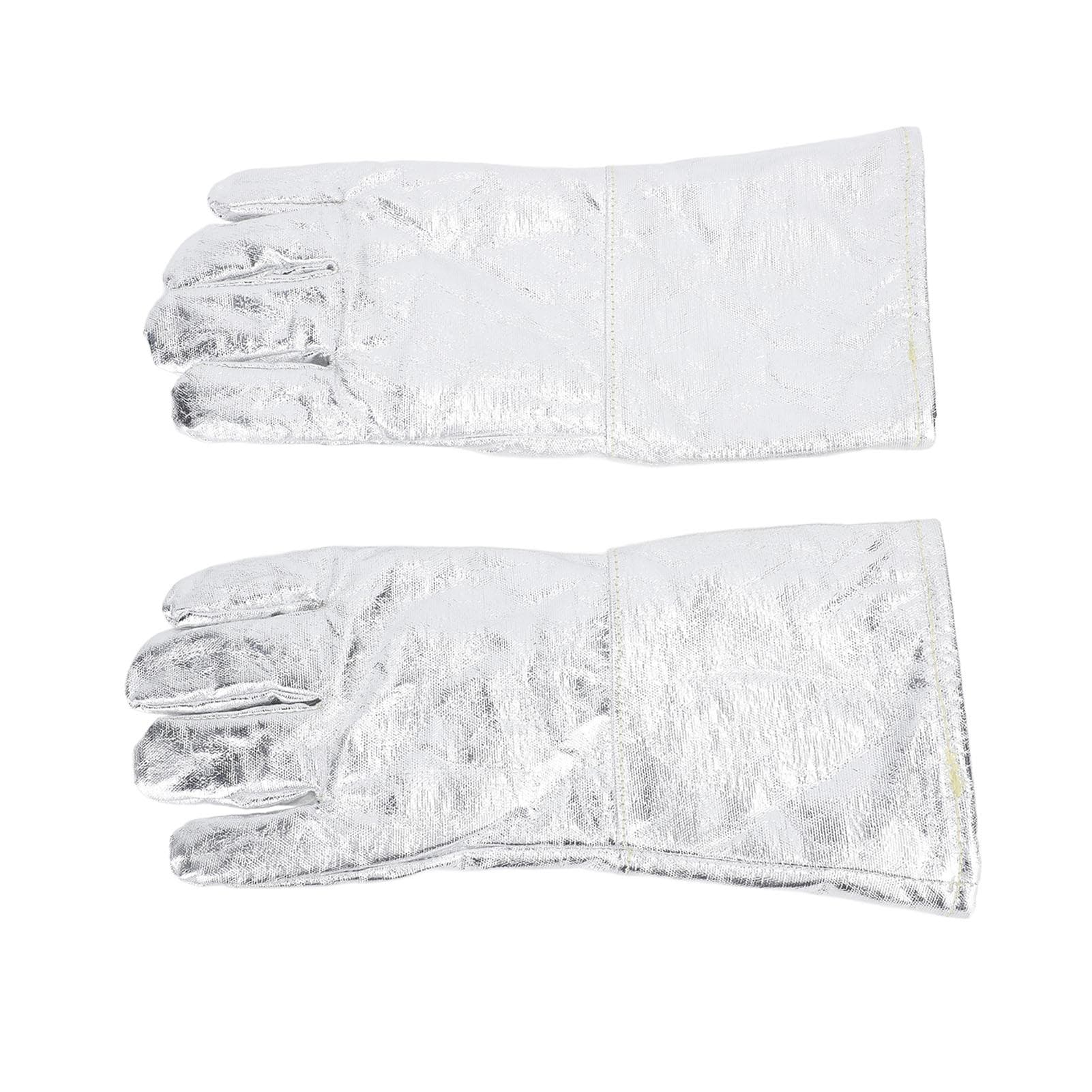 Heat Resistant Welding Gloves Aluminized Welding Gloves Fire Proof Flame Retardant Gloves
