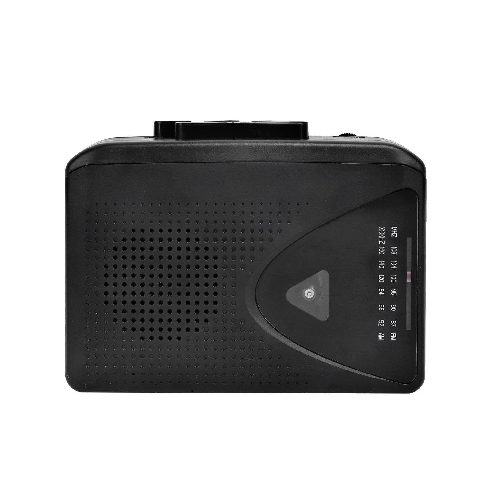 Portable Cassette Player Personal Walkman AM/FM Radio with 3.5mm Eeadphone Jack black