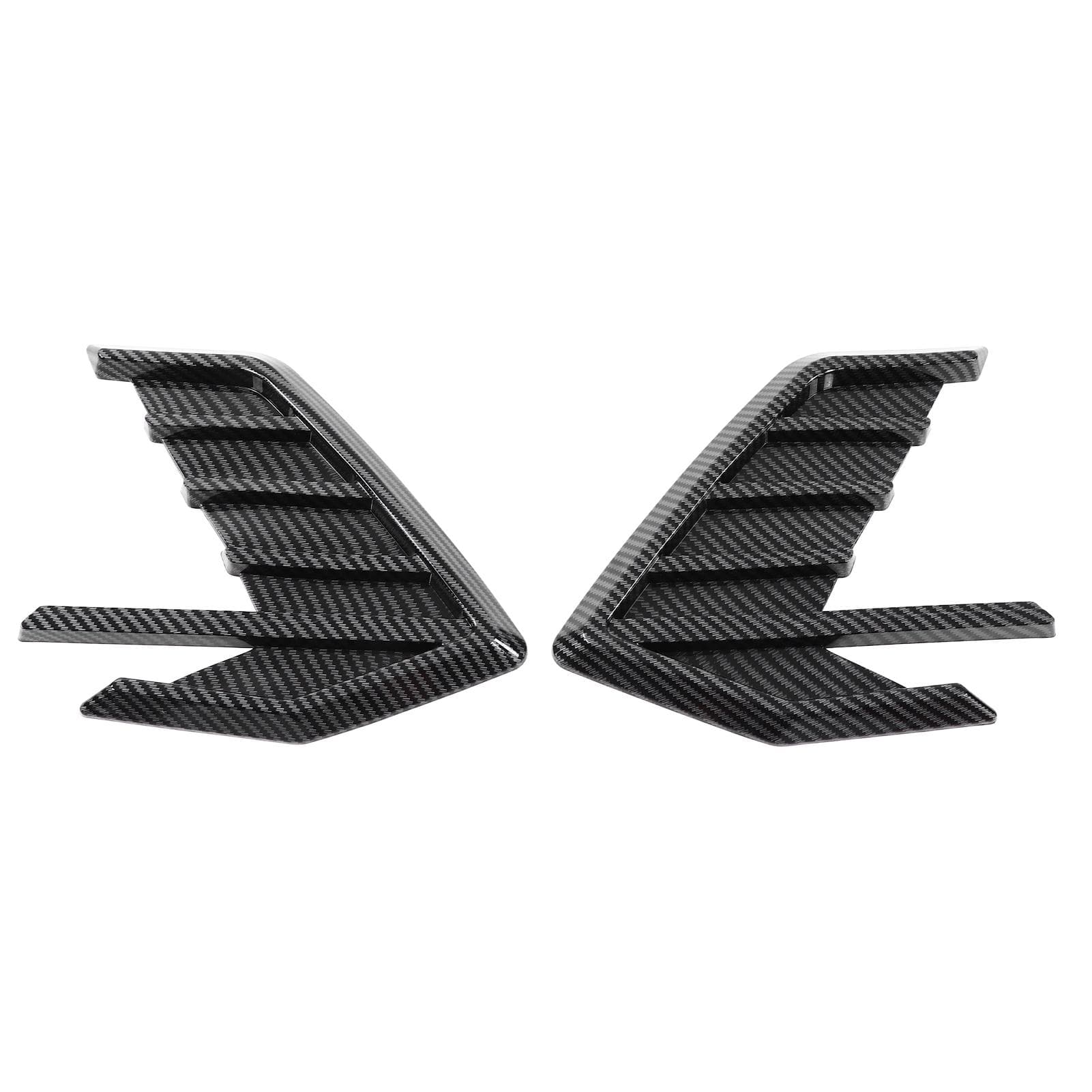 Pair Carbon Fiber Style Car Side Cover Air Vent Trim Sticker Replacement for A7 S7 4K8 2018?2020