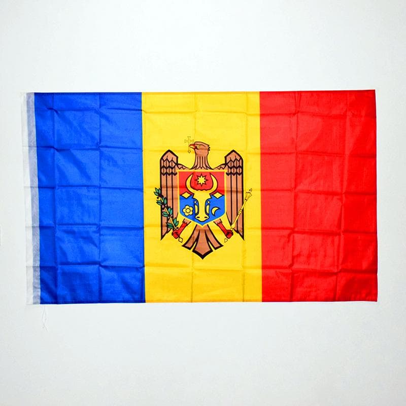 Moldova National Flag 90*150cm 3x5 Foot for Meet Parade Party Hanging Home Decoration Banner