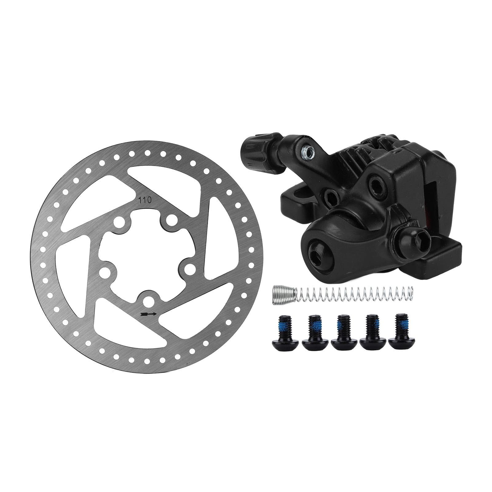 Disc Wheel Brake Kit 110mm Disc Rotor Replacement for XIAOMI Mijia M365Pro Electric Scooter