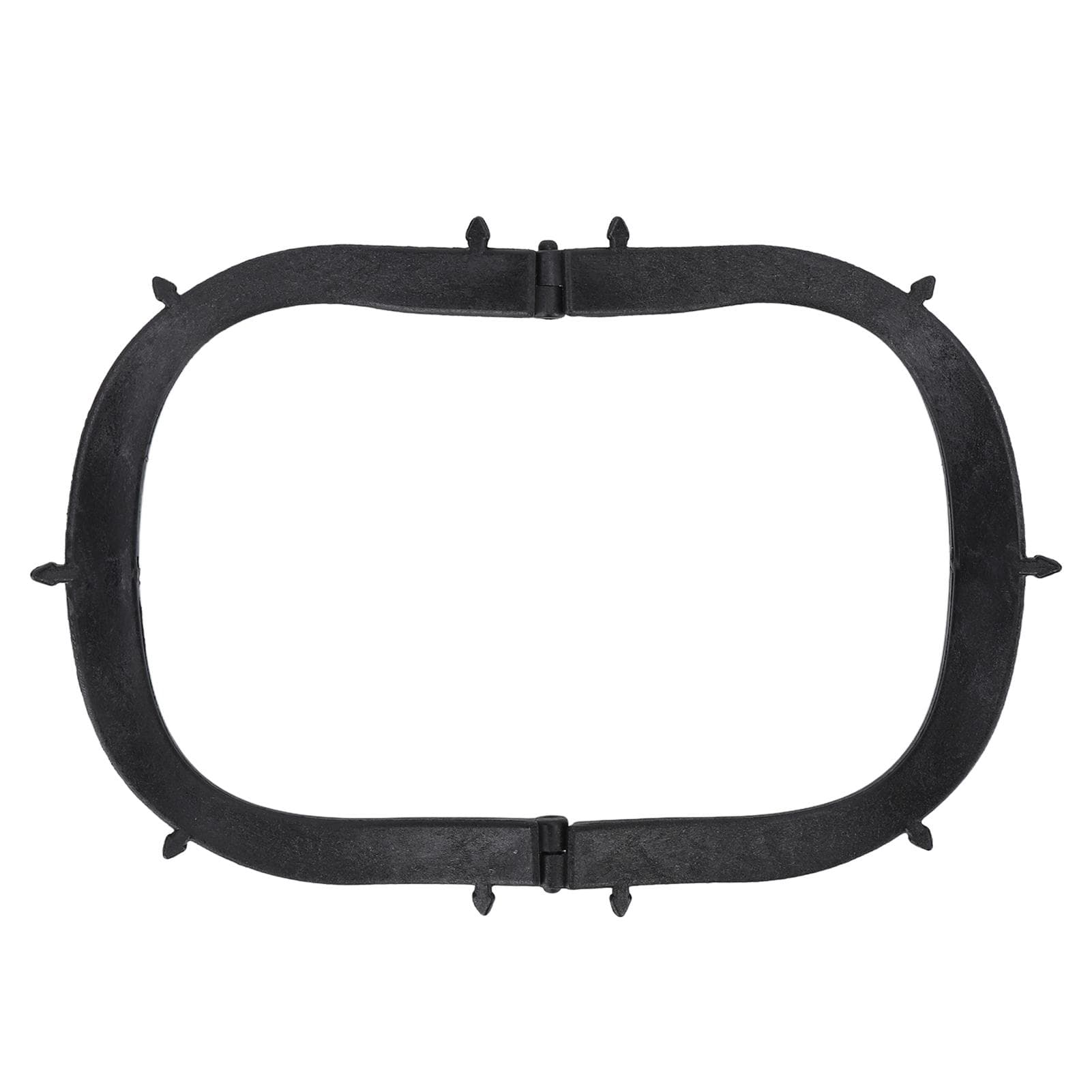 Rubber Dam Frame Professional Black Plastic Folding Dental Dam Frame Holder Accessory for Dental